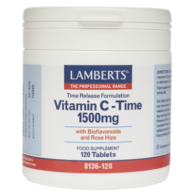 LAMBERTS Vitamin C Time Release 1500mg/ 120tabs